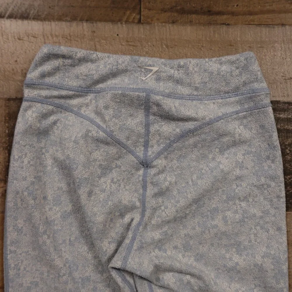 Gymshark Flex High Waisted Leggings‎ Women’s XS Light Blue Marl 25.5